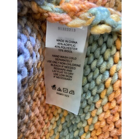 NWT VINCE CAMUTO WOMENS V-NECK LONG SLEEVE STR CITRUS SPICE Small - Picture 7 of 7